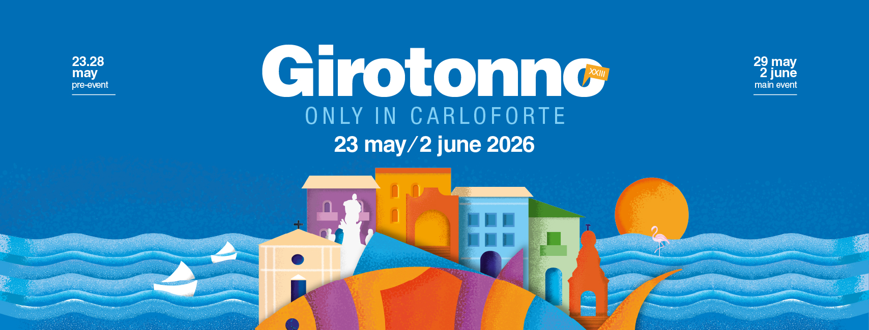 Poster for the Girotonno festival in Carloforte